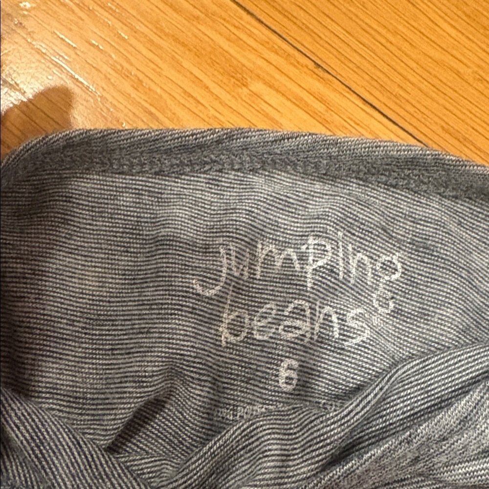 Peanuts Gray Long Sleeve Shirt with Snoopy and Pumpkin - Picture 2 of 2